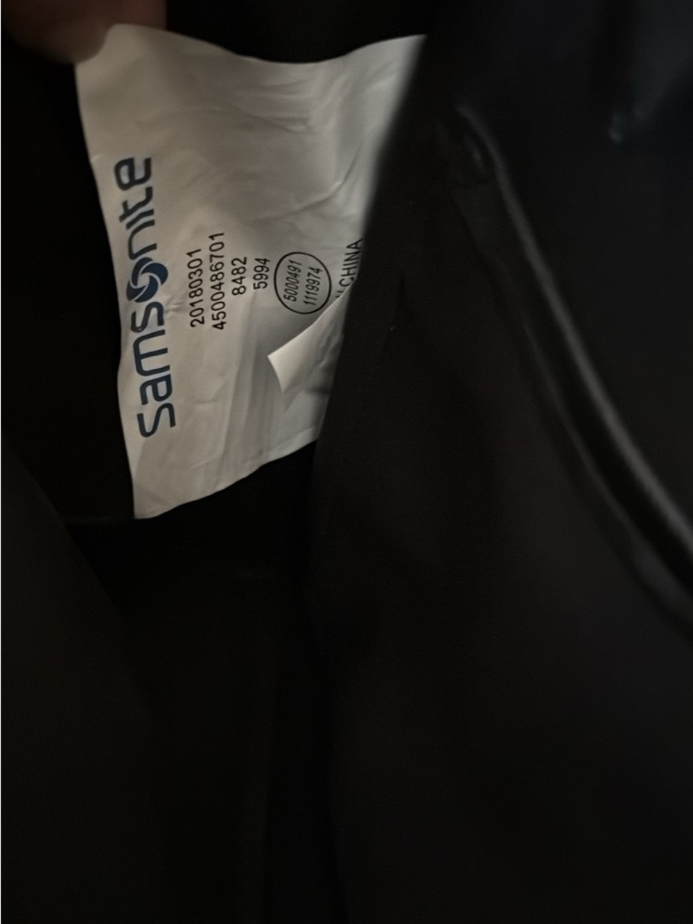 Samsonite Taupe Laptop Bag with Detachable Shoulder Strap - Picture 8 of 9